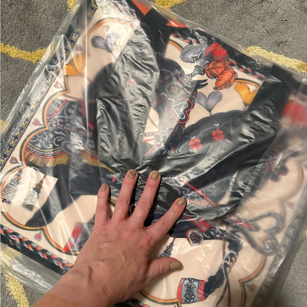 NWT Colorful Horse Patterned Tote